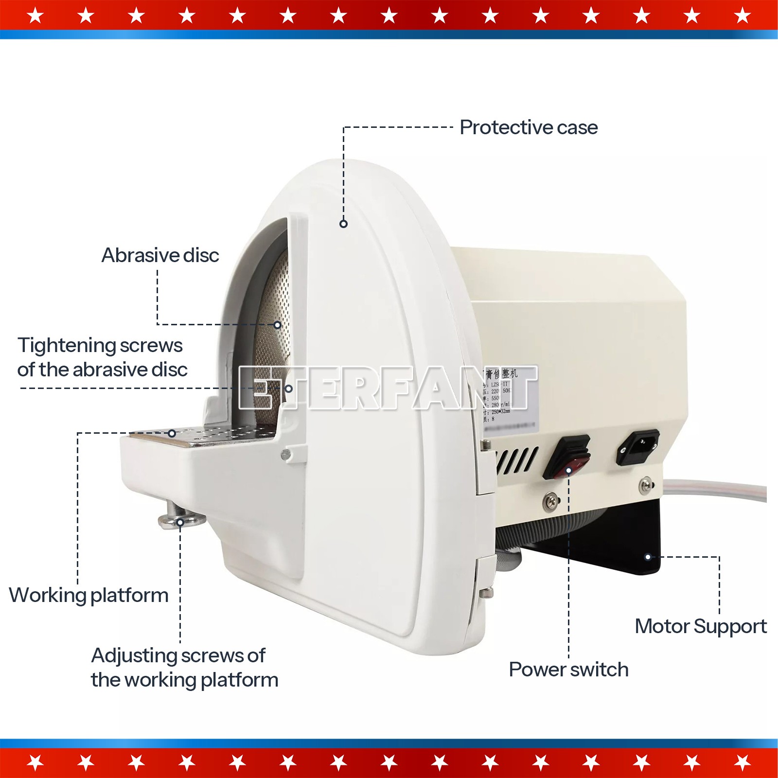 Dental Lab Twin Pen Sandblaster 2 Aluminum Tank/Plaster Model Arch Trimmer