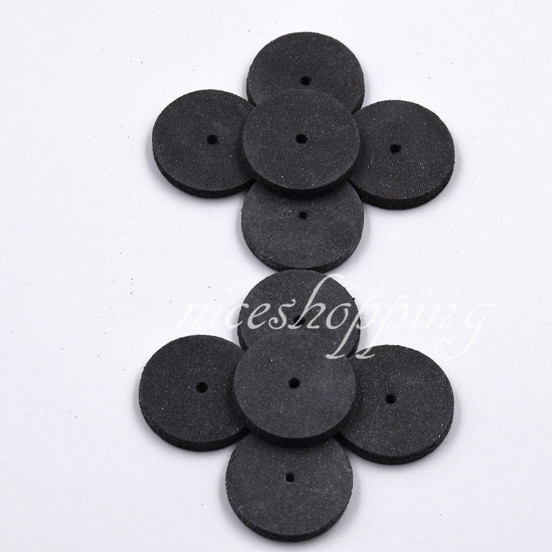 Dental Polishing Wheel Dremel Rotary Tool Jewelry Silicon Rubber Toboom Black
