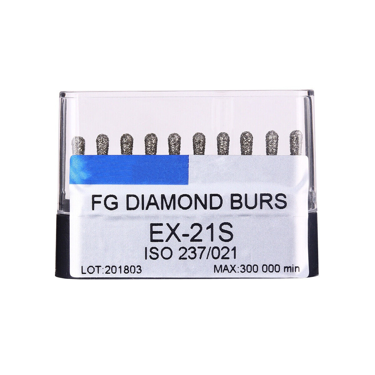 10Pcs/Box Dental Super Coarse Diamond Burs FG Drills for High Speed Handpiece