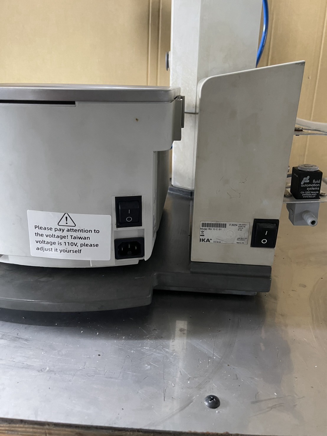 IKA RV 10 Control Rotary Evaporator w HB10 Bath Tested Working