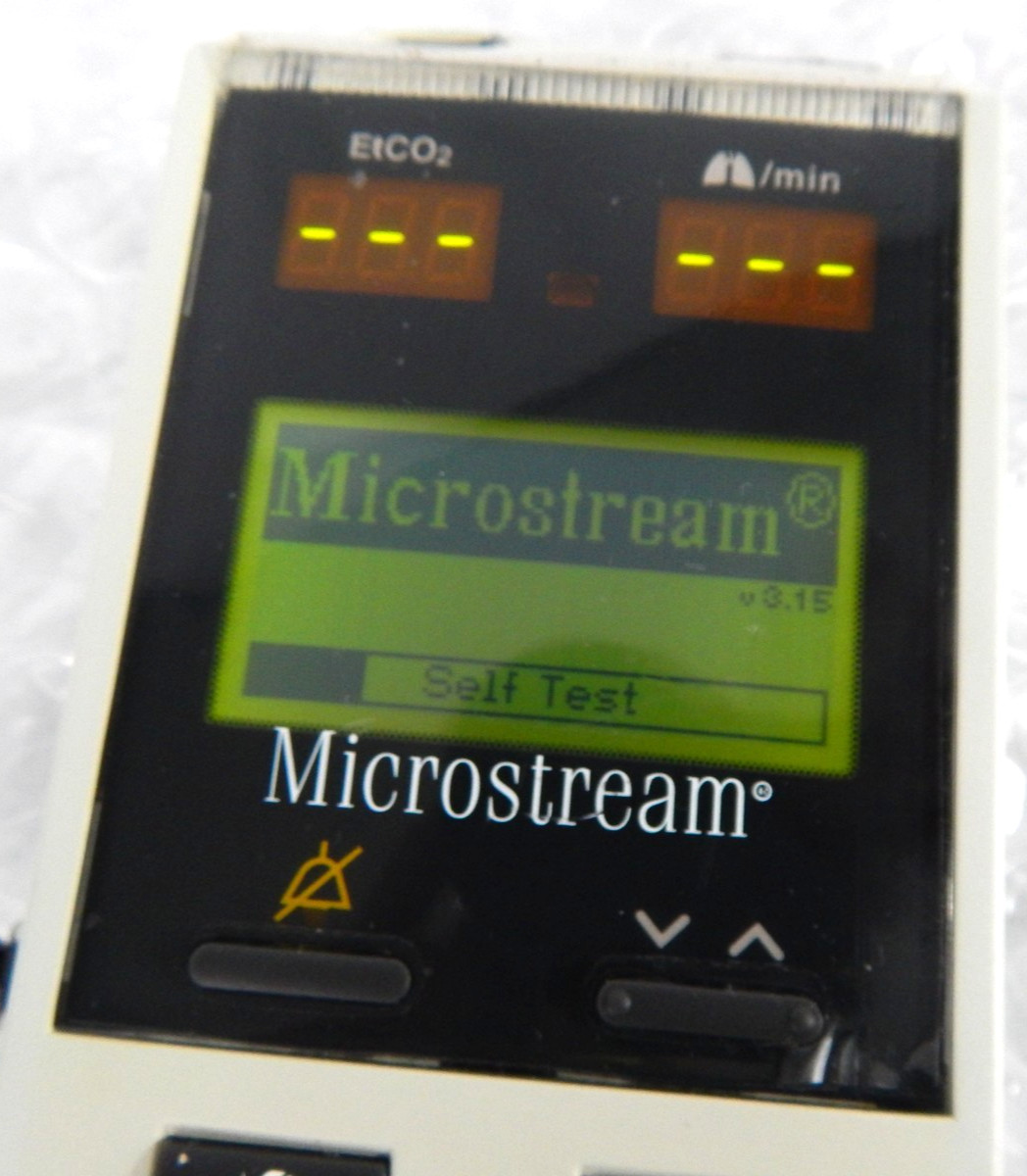 ORIDION MICROCAP HANDHELD CAPNOGRAPH S/N 450