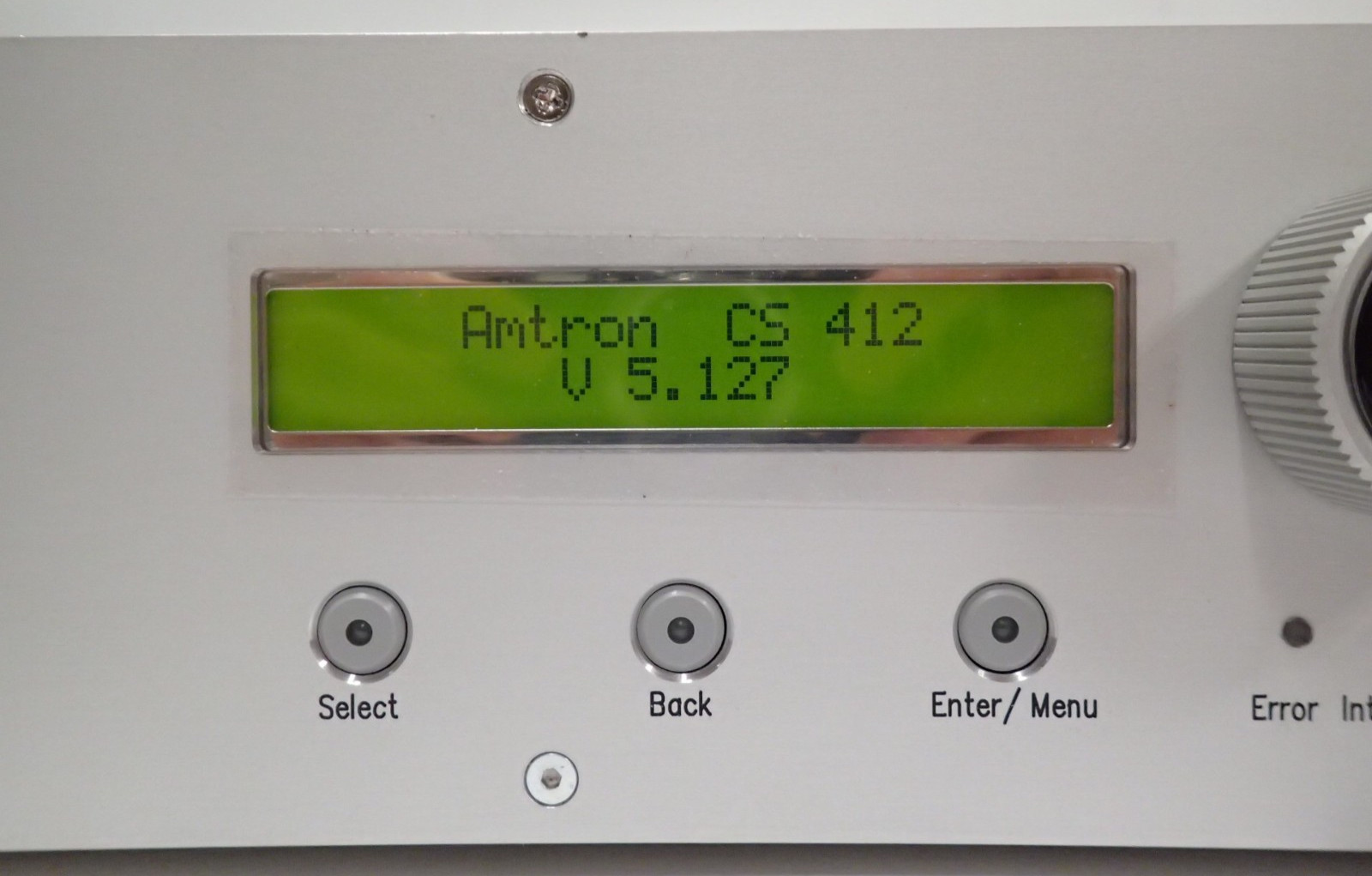 AMTRON CS412P 50V/300A/2,5% LASER DIODE CONTROLLER In 110-230Vac/50-60Hz TESTED