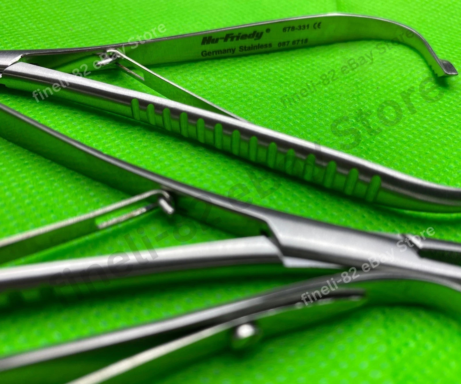 Lot of 4x Hu Friedy Mathieu Wide Tip Pliers Orthodontic Pliers 678-331