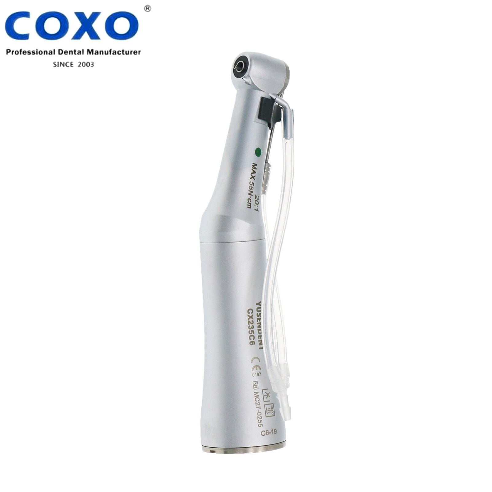 COXO BEING Dental Surgical Implant Handpiece 20:1 Contra Angle Low Speed