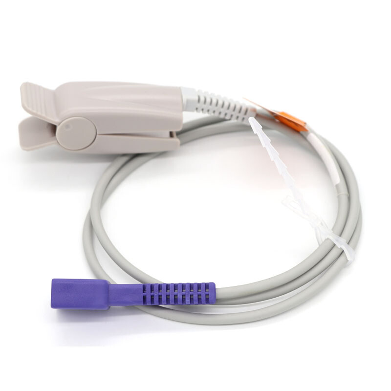 Compatible With DS100A Reusable SpO2 Sensor Adult Finger Clip- Free Shipping