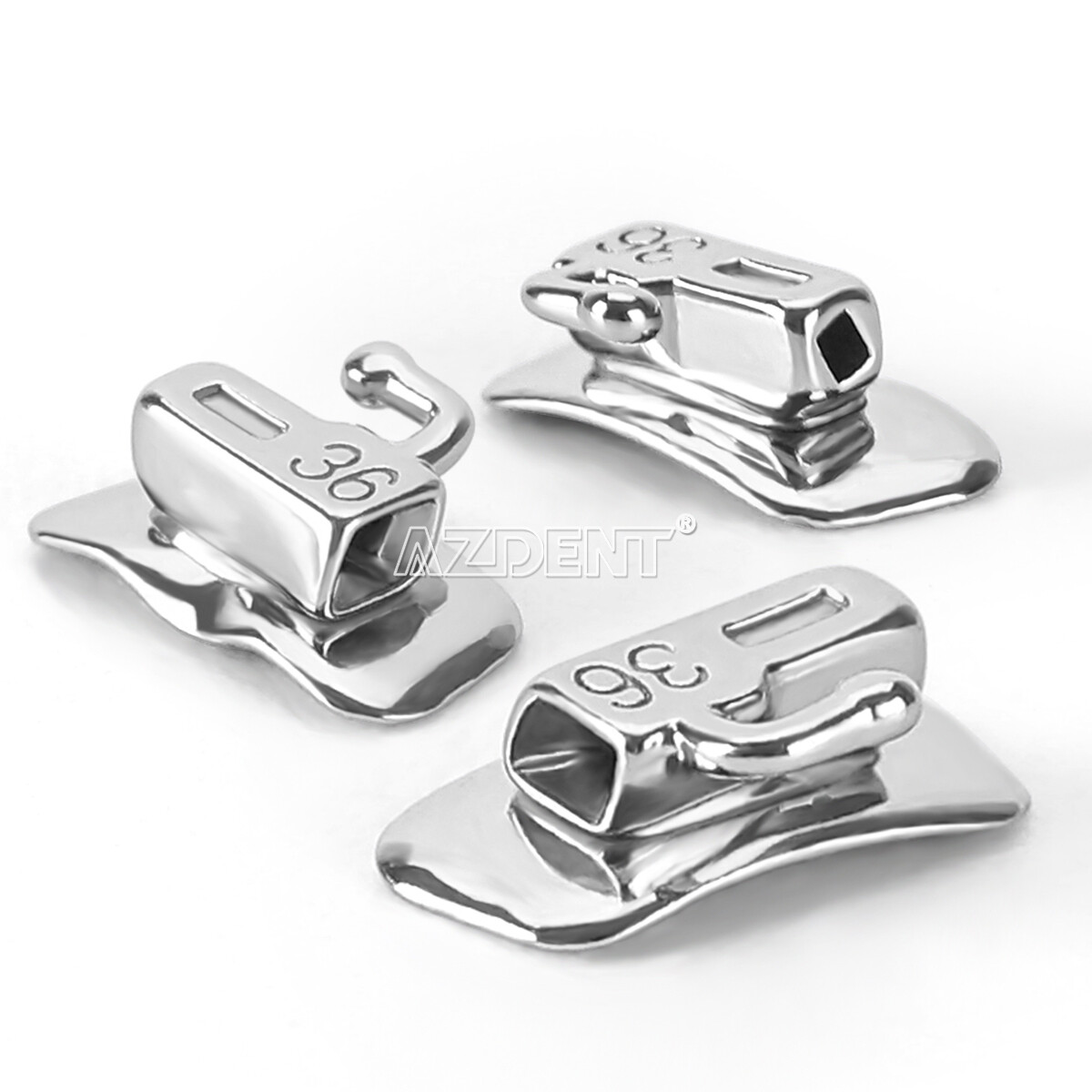 Dental Orthodontic Brackets Braces Self-Ligating Mini Roth.022 345 Hooks USA