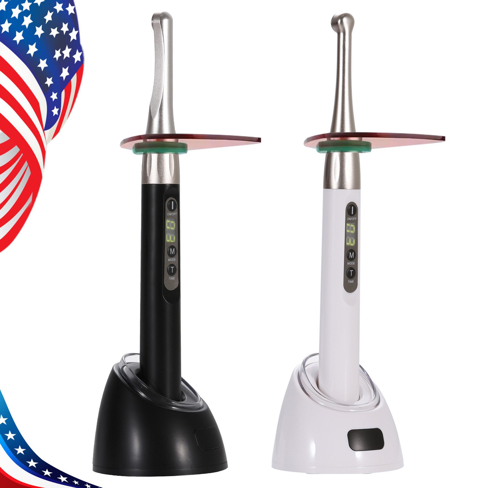 For Woodpecker Dental Wireless Curing Light Lamp iLED 1 second Curing 2500mw/c㎡