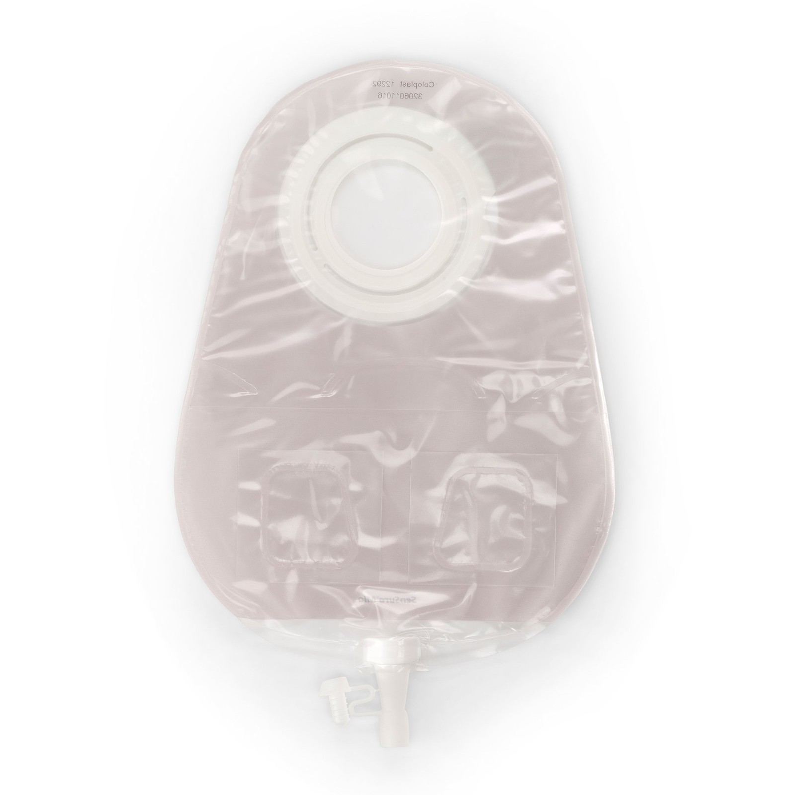 Coloplast SenSura Mio Flex 2-Piece Transparent Urostomy Pouch, Green Match (10/B