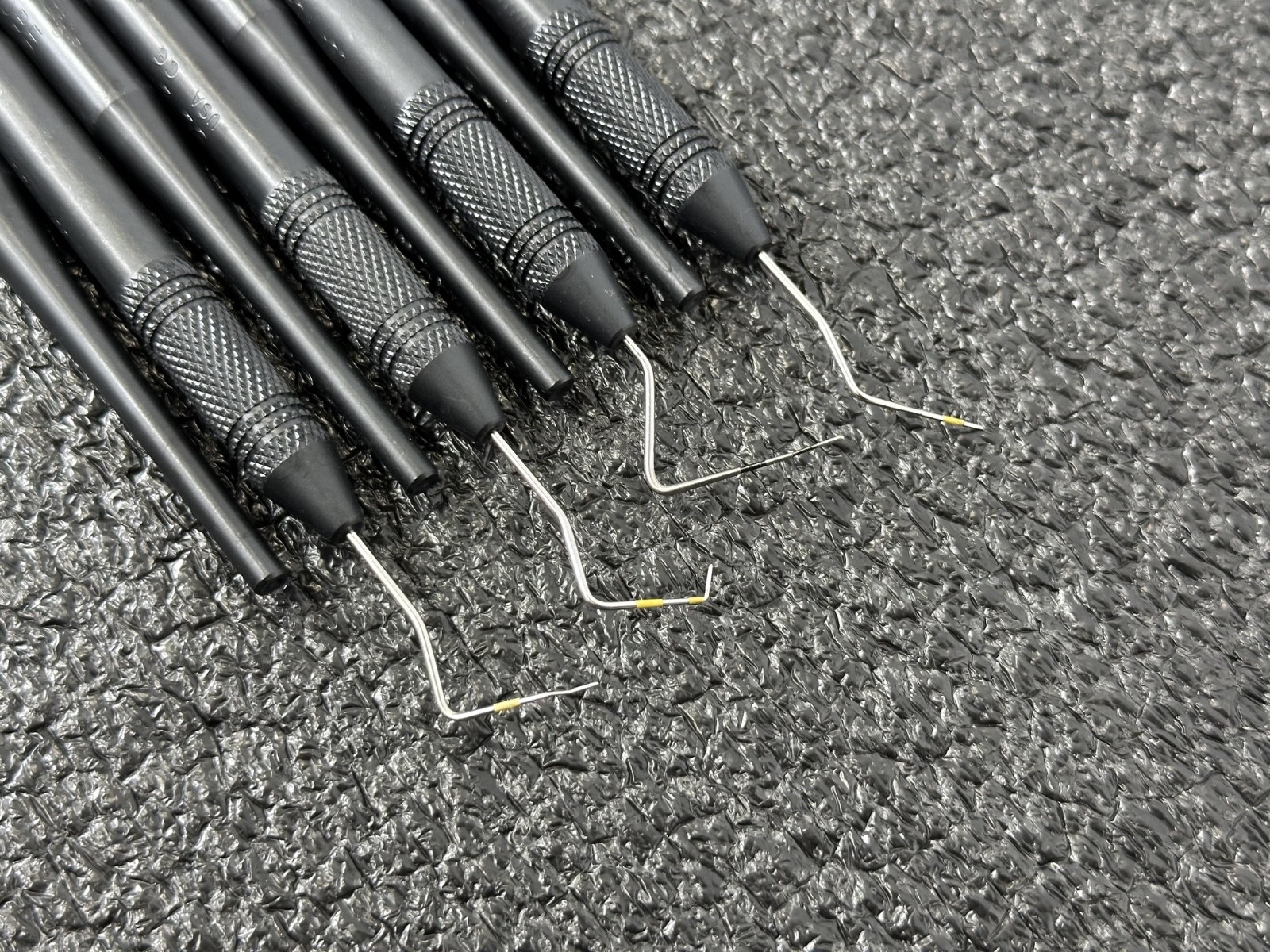 American Eagle Instruments AEPSD12YX Dental Probe Explorer Lot of 8