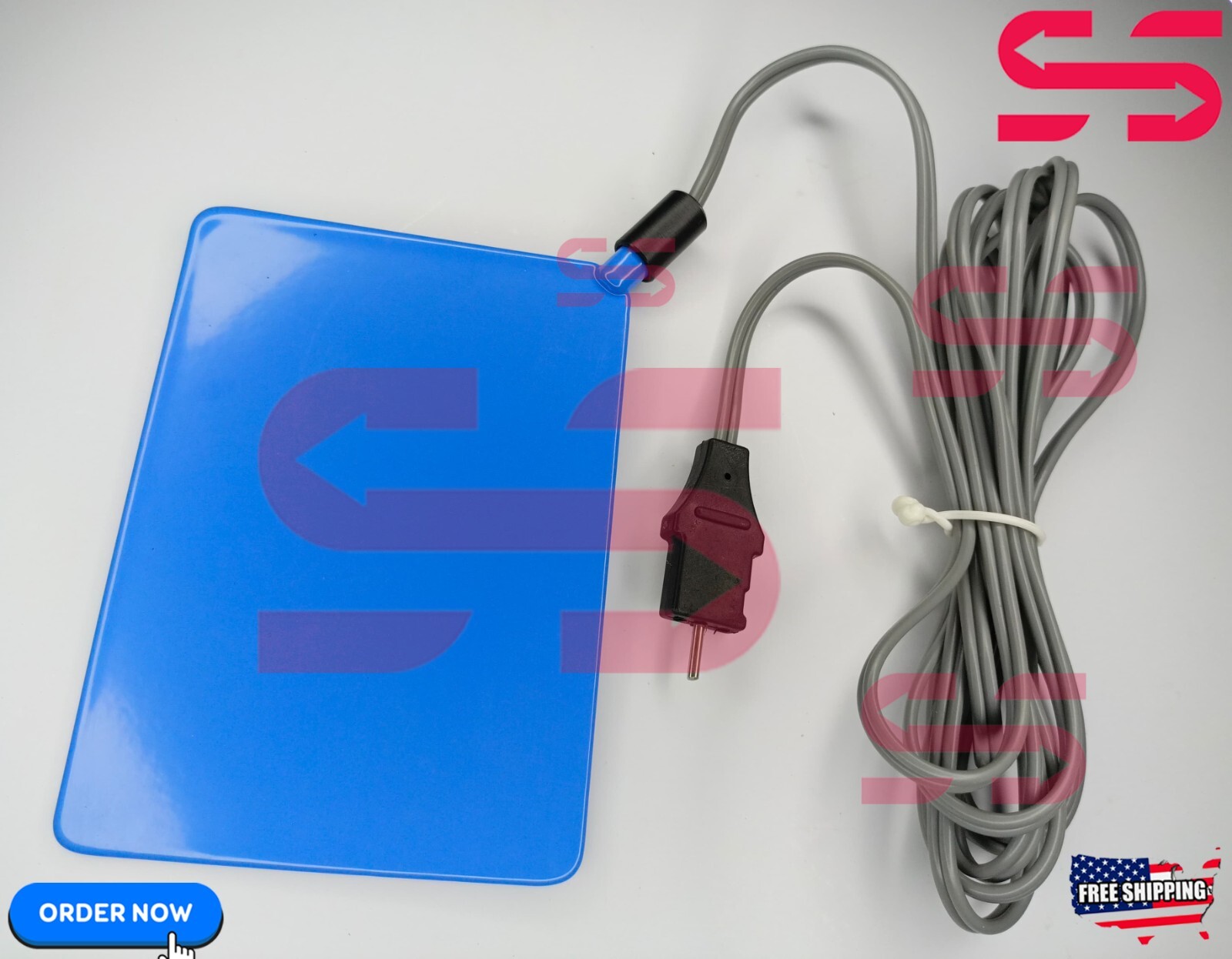 Ellman Surgitron H4 Grounding Patient Plate Reusable – Valley Lab Connector New