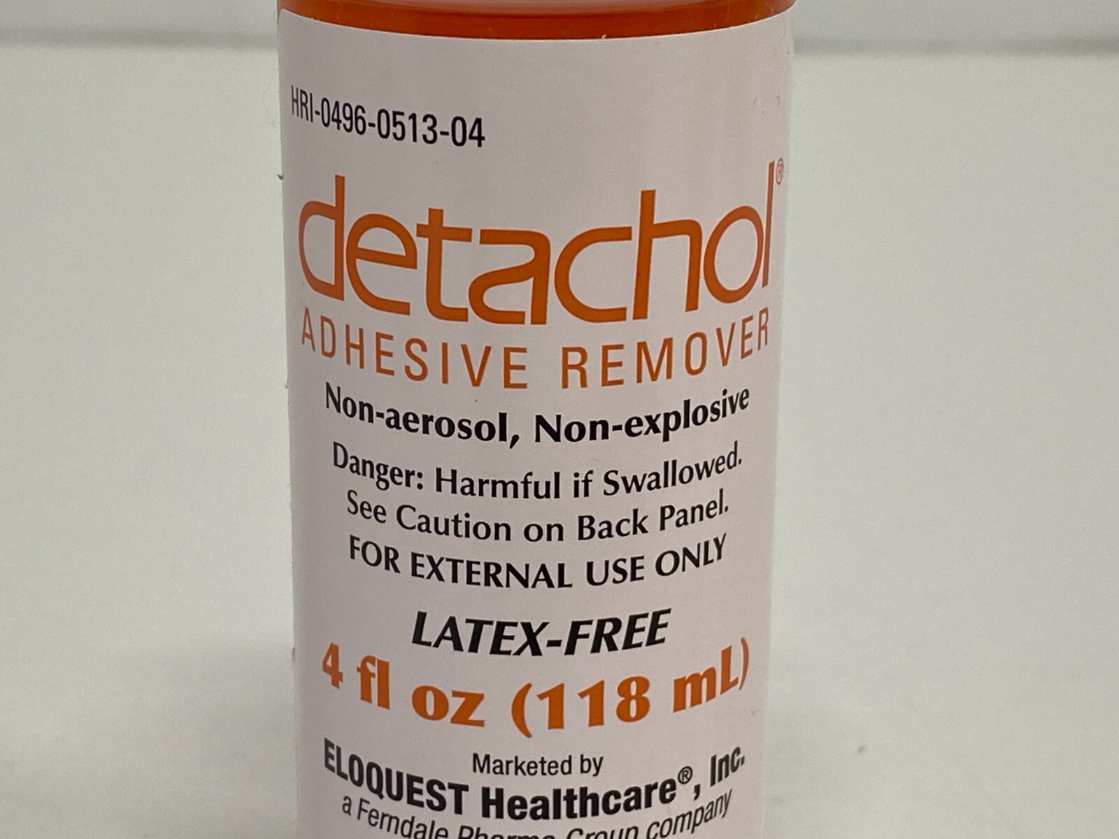Lot of 10 Bottles Detachol HRI-0496-0513-04 Exp. 2027-06 & 2028-08 (*N30*)