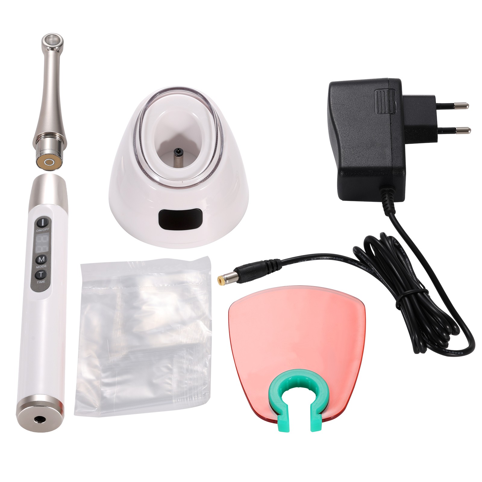 1-5 Dental Woodpecker Style iLED Wireless Curing Light Lamp 1 Sec Cure White sa