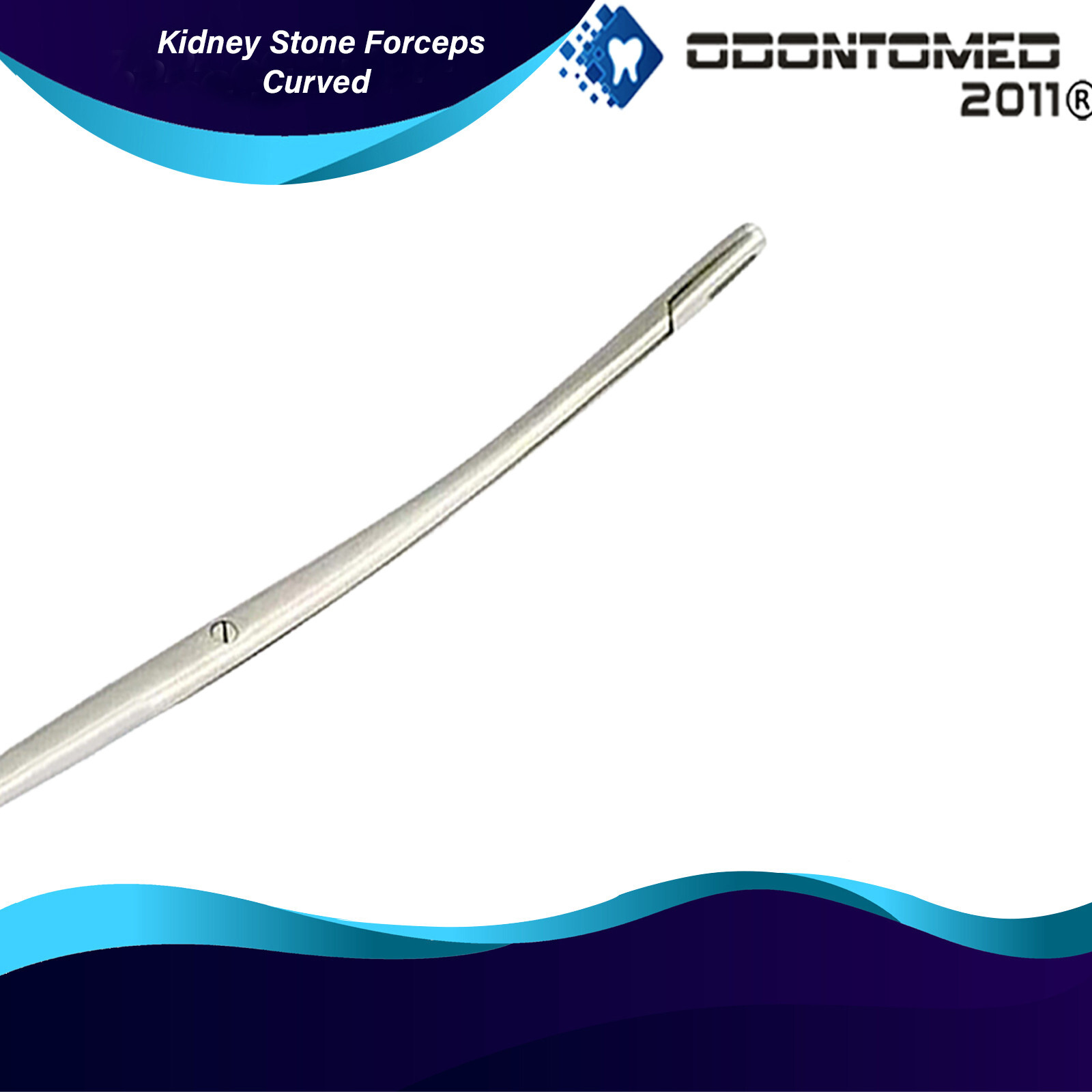 5 PC OR Grade Randall Kidney Stone Forceps Quarter Curved Surgical Urology INST