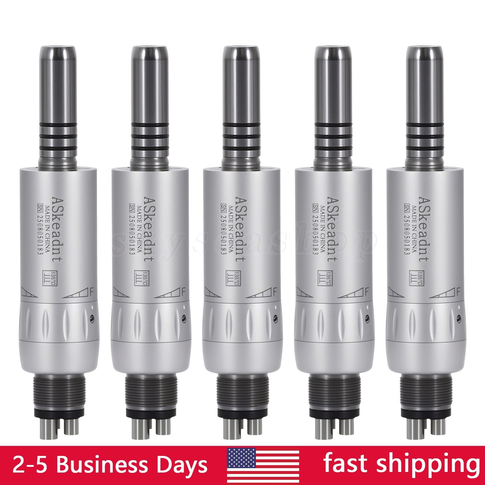 5 Dental Air Motor Slow Low Speed Handpiece Cooling Unit Internal Water Spray M4