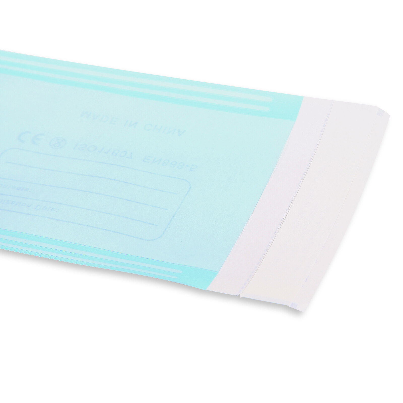 1000 Self-Sealing Sterilization Pouch, 3.5″ x 10″, Paper/Blue Film (5 Boxes)