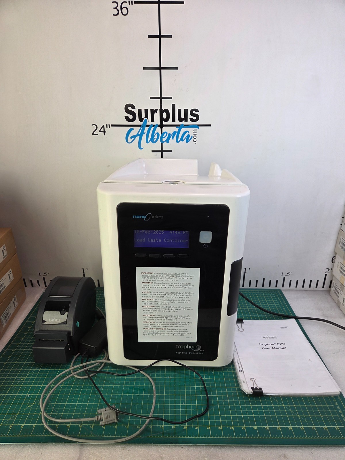 Nanosonics Trophon EPR N00010 + Printer
