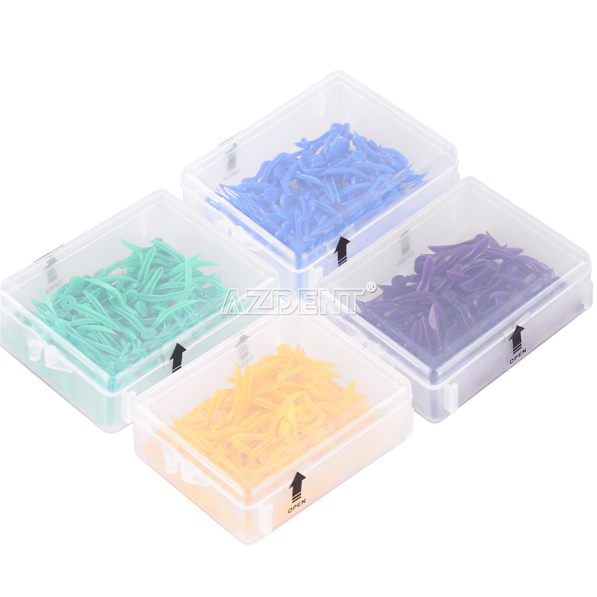 Dental Sectional Contoured Metal Matrices Refill Matrix Band /Diastema Wedges