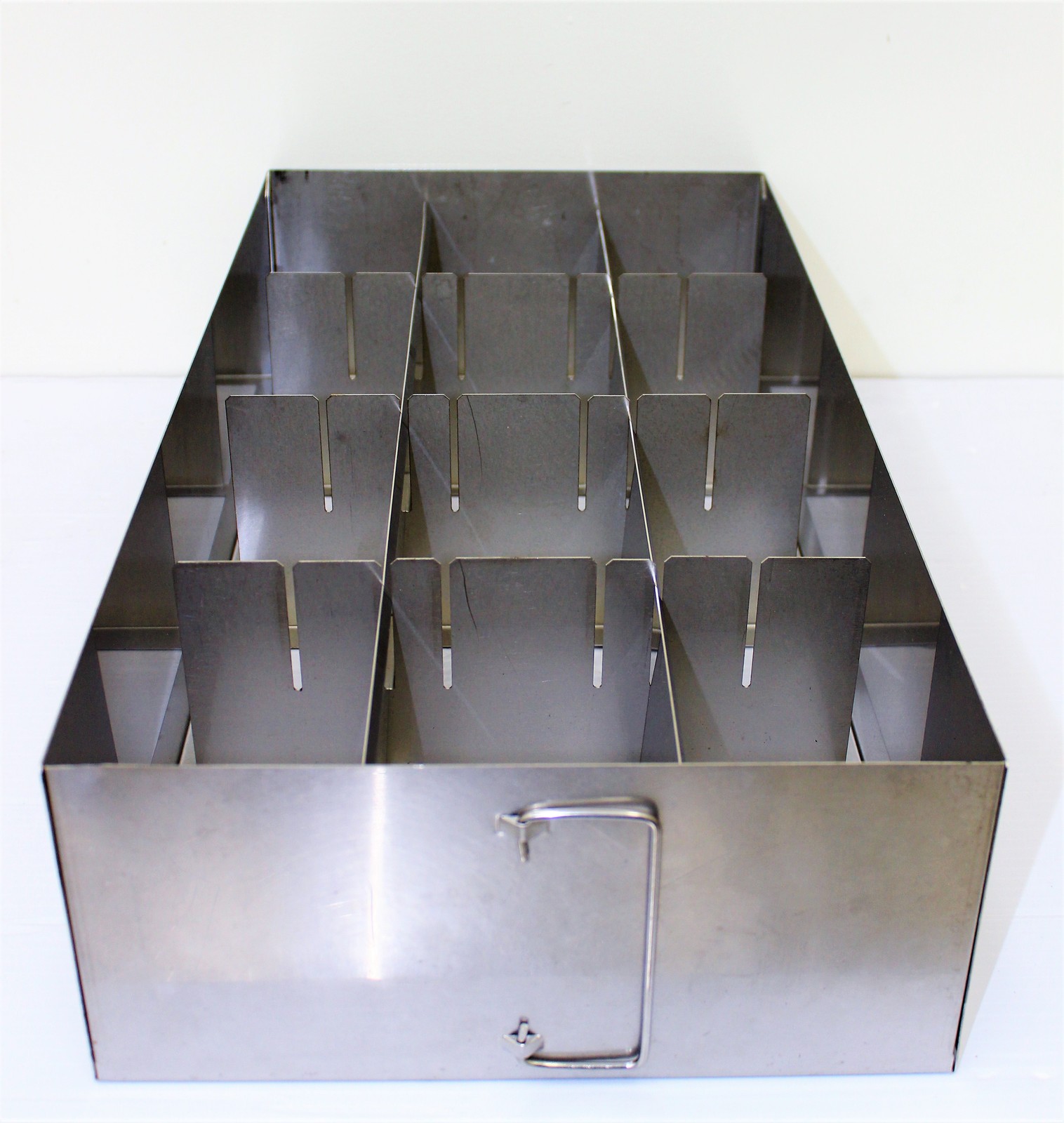 N/A Stainless Steel Freezer Rack ULT Holds 12 Boxes Adjustable Shel (3364444)