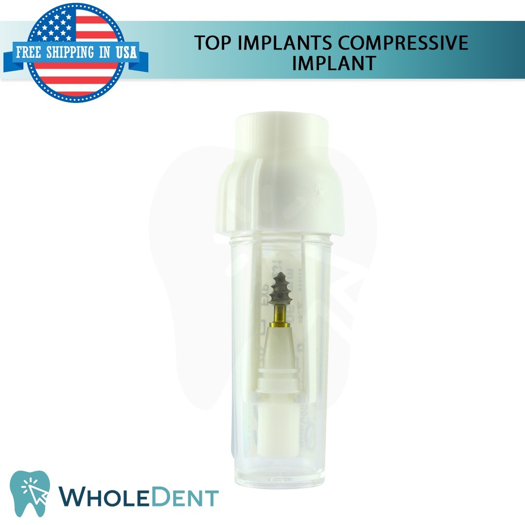 X5 Dental Compressive Monoblock Fixture Titanium Sterile SLA Surface Dentistry