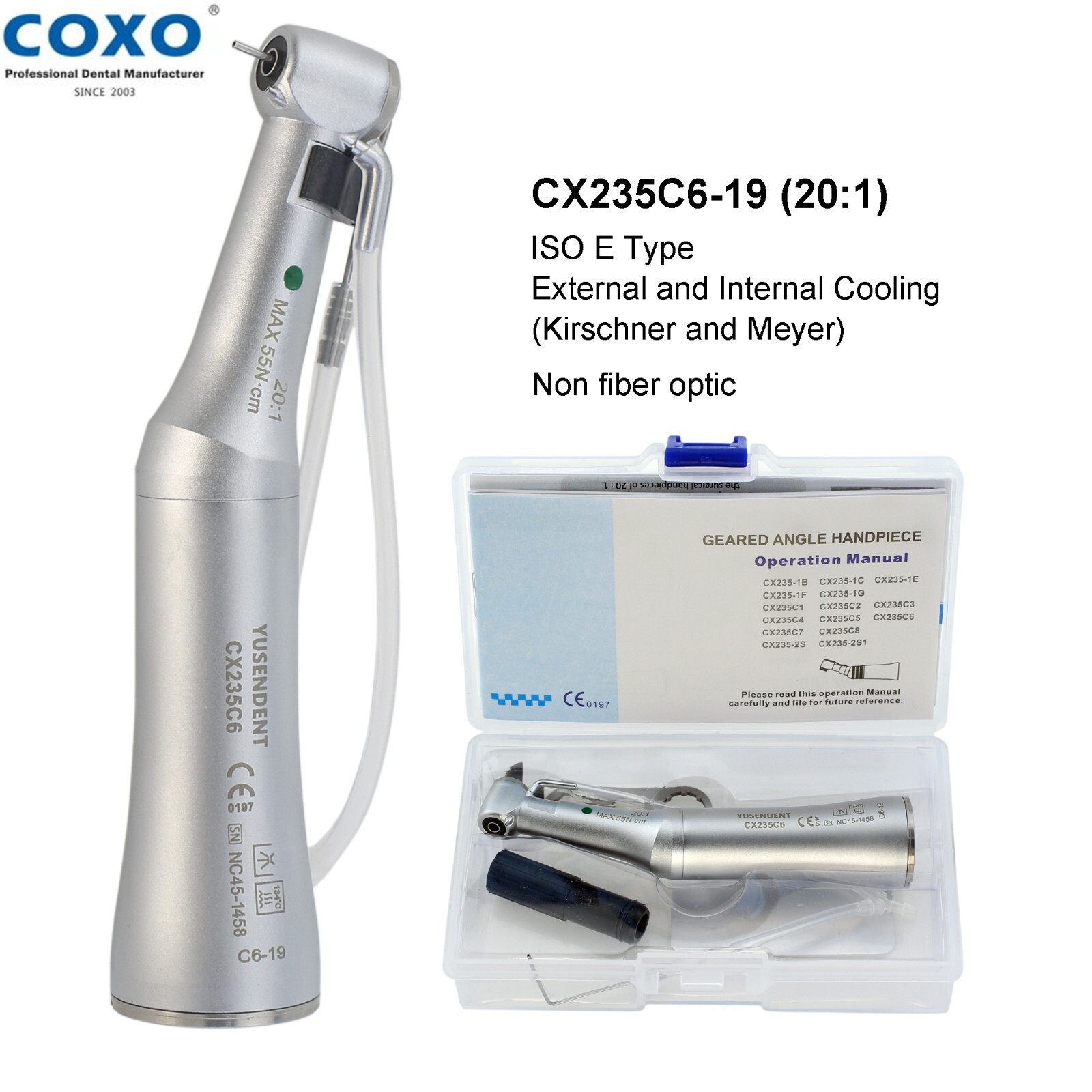 20:1 Implant Handpiece Surgical 32:1 Contra Angle Ti-max SG20 WI-75 NSK Saeshin