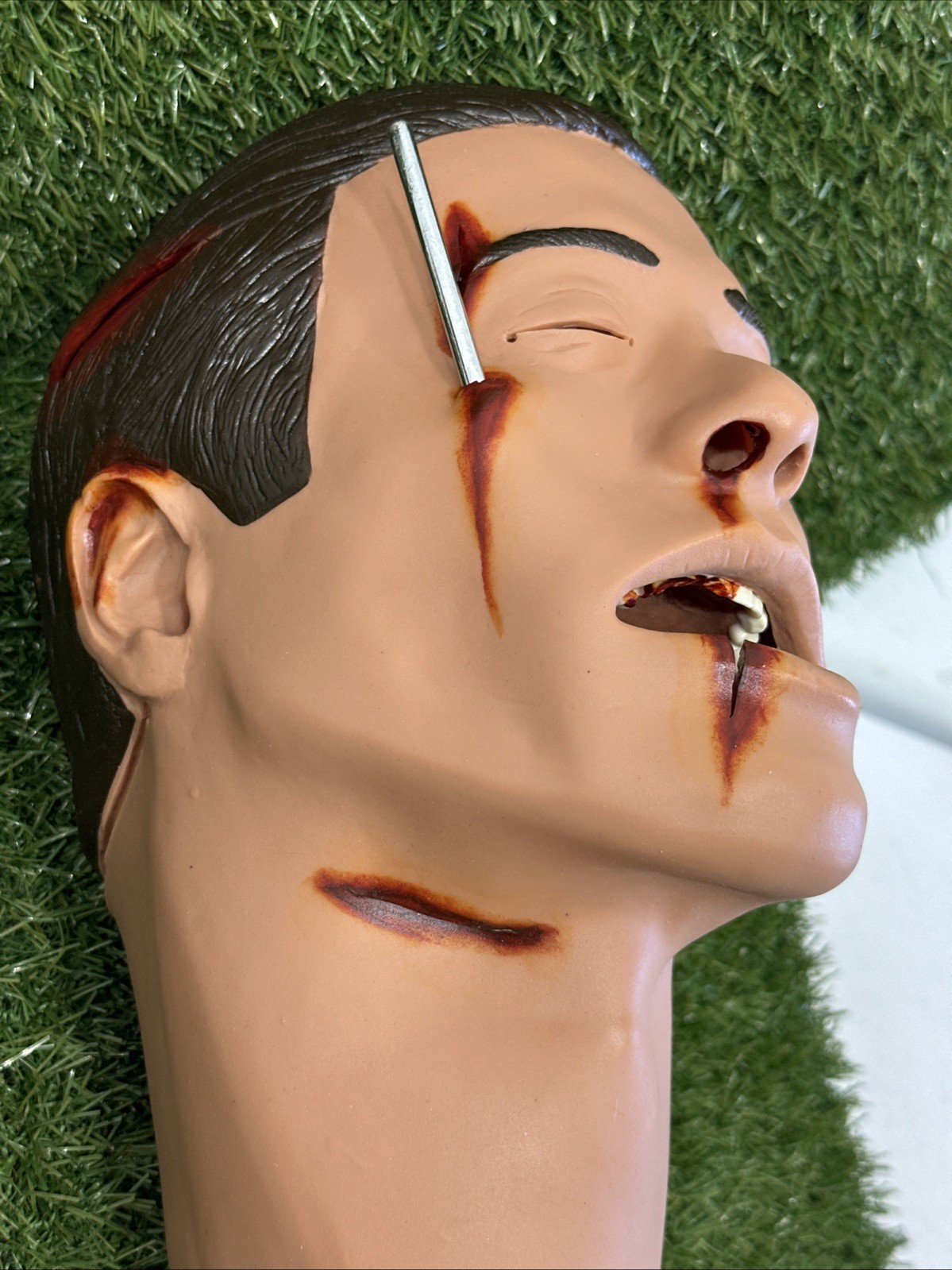 Medical Plastic Laboratory Simulaids Intubation Head For Adult 08-98