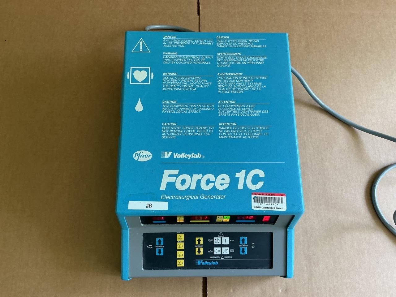 Valleylab Force 1C Electrosurgical Generator
