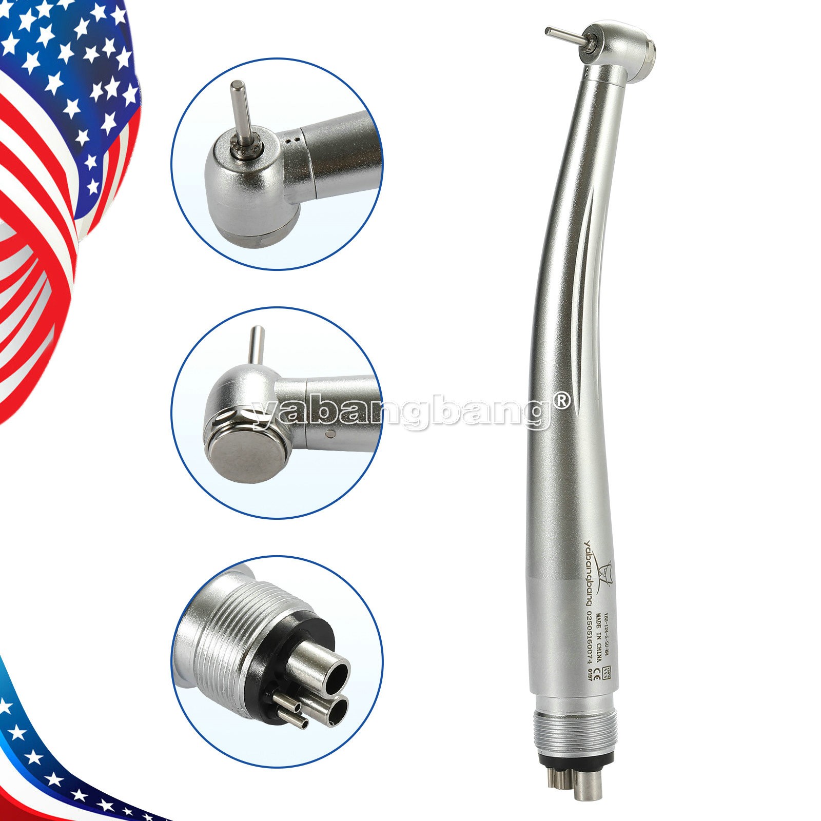 Mini Small Head Dental High Speed Handpiece Push Pediatric Kid NSK STYLE 4HOLE