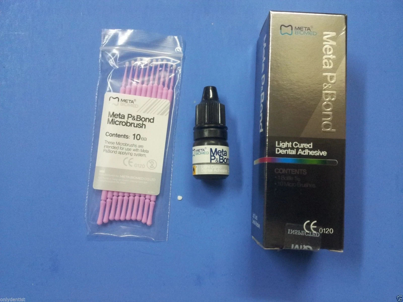 META BIOMED Meta P & Bond Light Cure Dental Adhesive