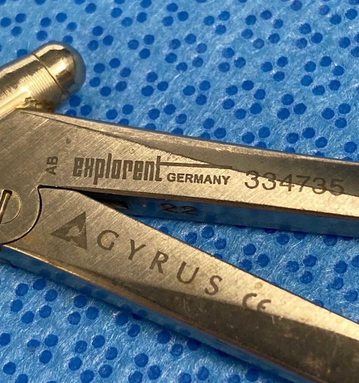 Gyrus ACMI 334735 Explorent 3.5mm Mushroom Circular Cutting Punch 360° ENT