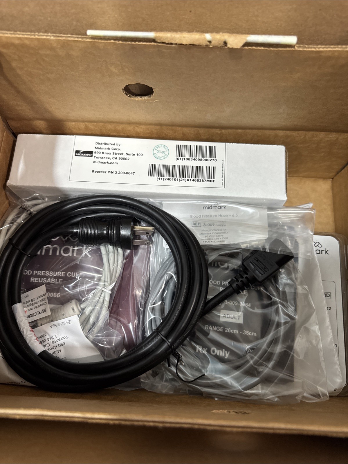 Midmark Digital Vital Signs Device 1-100-1645 *New In Package*