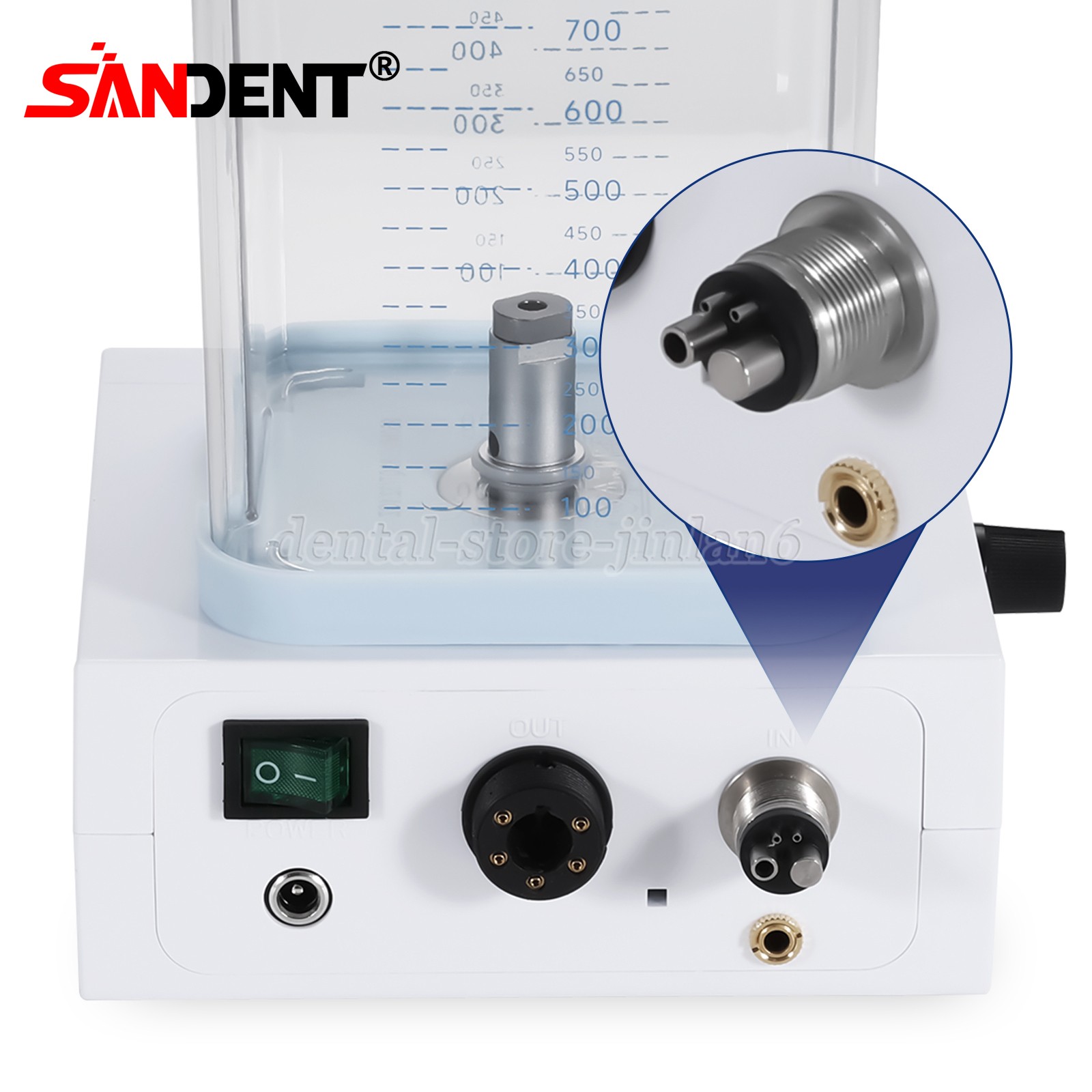 NSK Style Dental Brushless LED Electric Micro Motor 1:5 Increase Handpiece USA