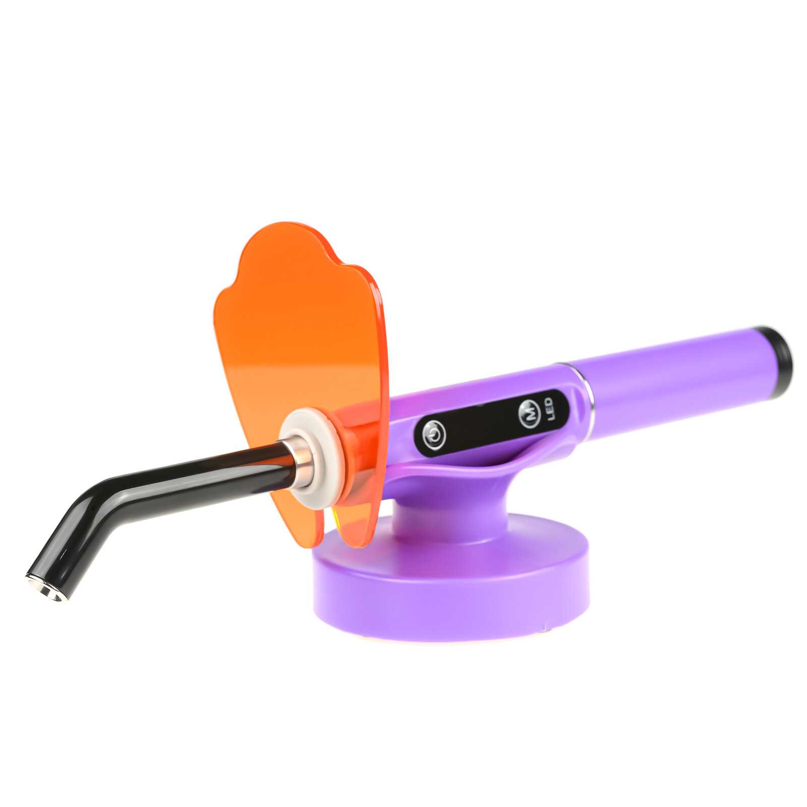 5W Dental High Power Wireless Curing Light 800-2400mw/cm2 Resin LY-A180C Purple