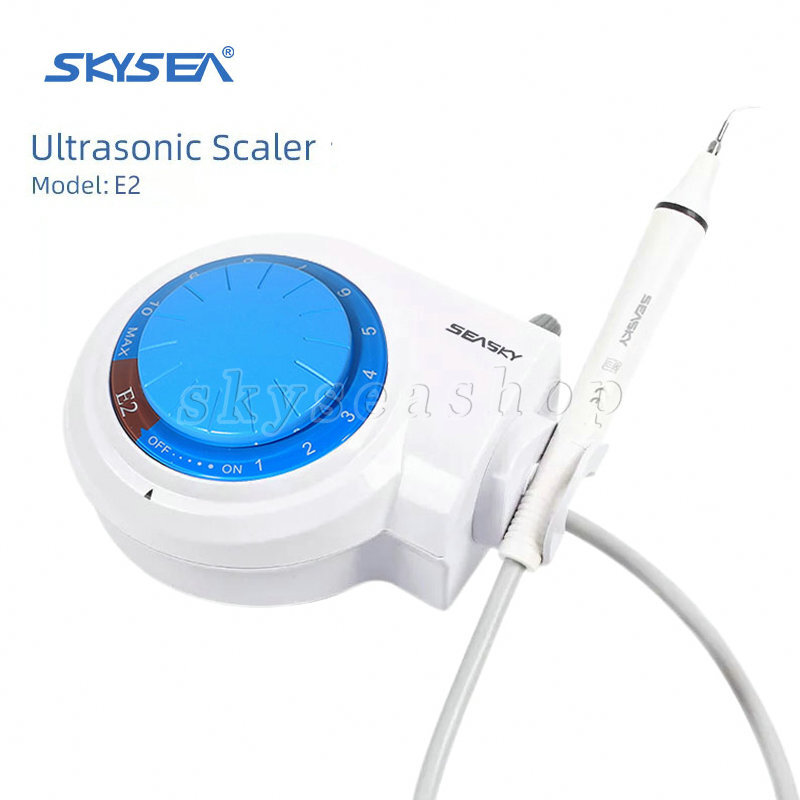 Dental Ultrasonic Piezo Scaler Handpiece 5*Scaling Tips fit Cavitron EMS FDA E2+