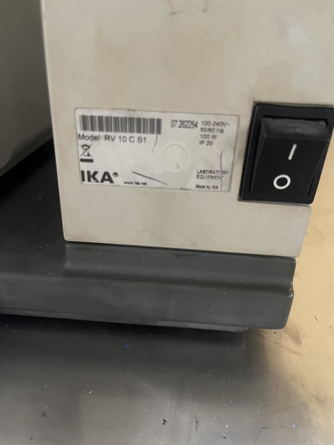 IKA RV 10 Control Rotary Evaporator w HB10 Bath Tested Working