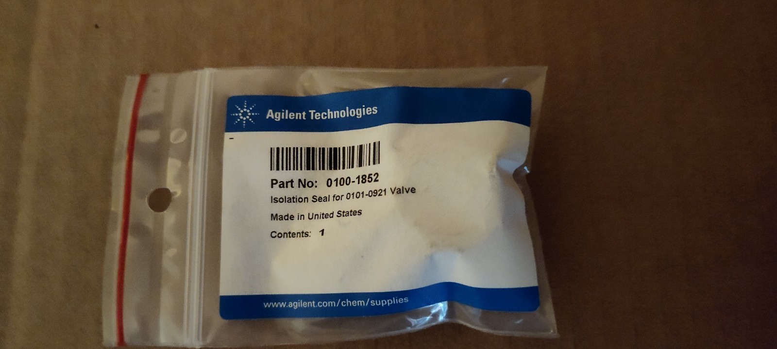NEW! Agilent Technologies 0100-1852 Isolation seal