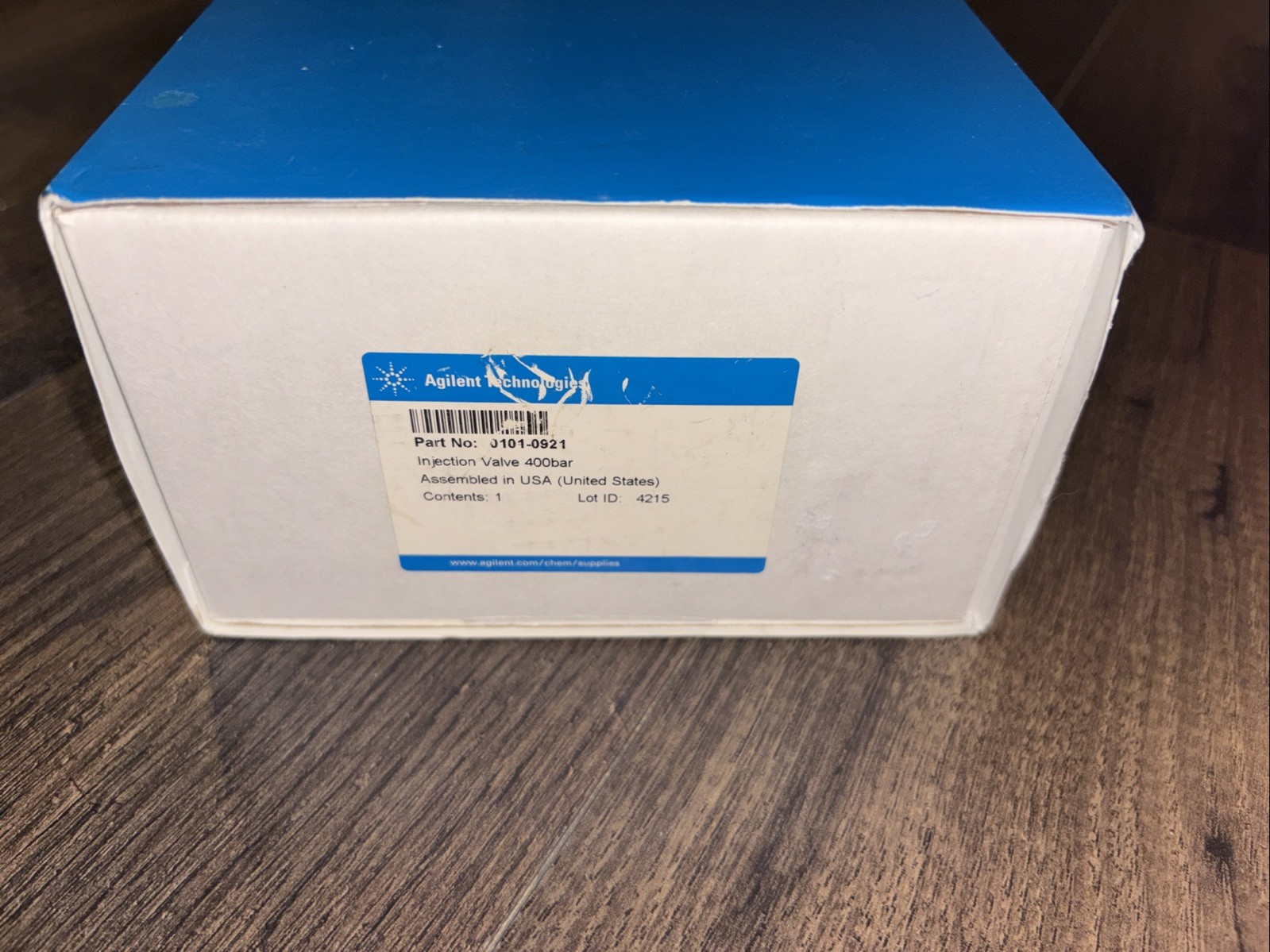 2-position/6-port injection valve, 400 bar. for Agilent 1100 autosampler