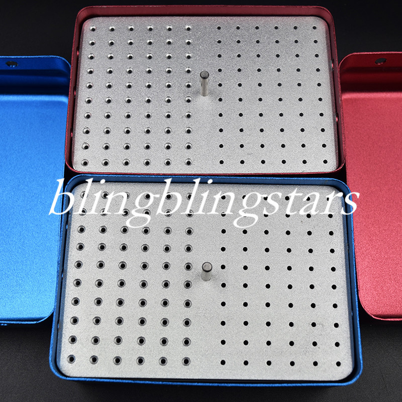 120 Holes Dental Burs Holder Endo Files Stand Disinfection Box Endo Accessories