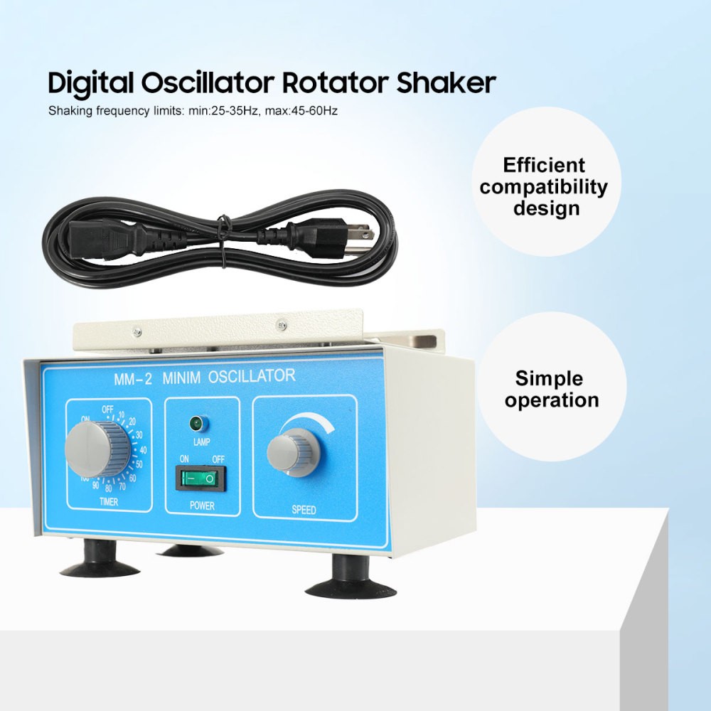 Lab Digital Oscillator Rotator Shaker Mixer for Agglutination Test 0-3000 RPM