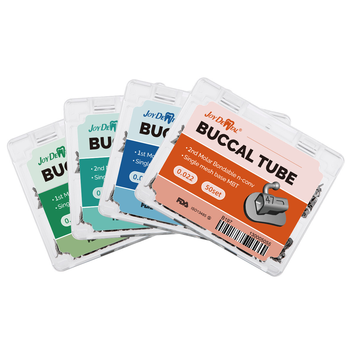 US Dental Ortho Buccal Tubes 1st 2nd Molar MBT Roth .022 Bondable Mesh Base
