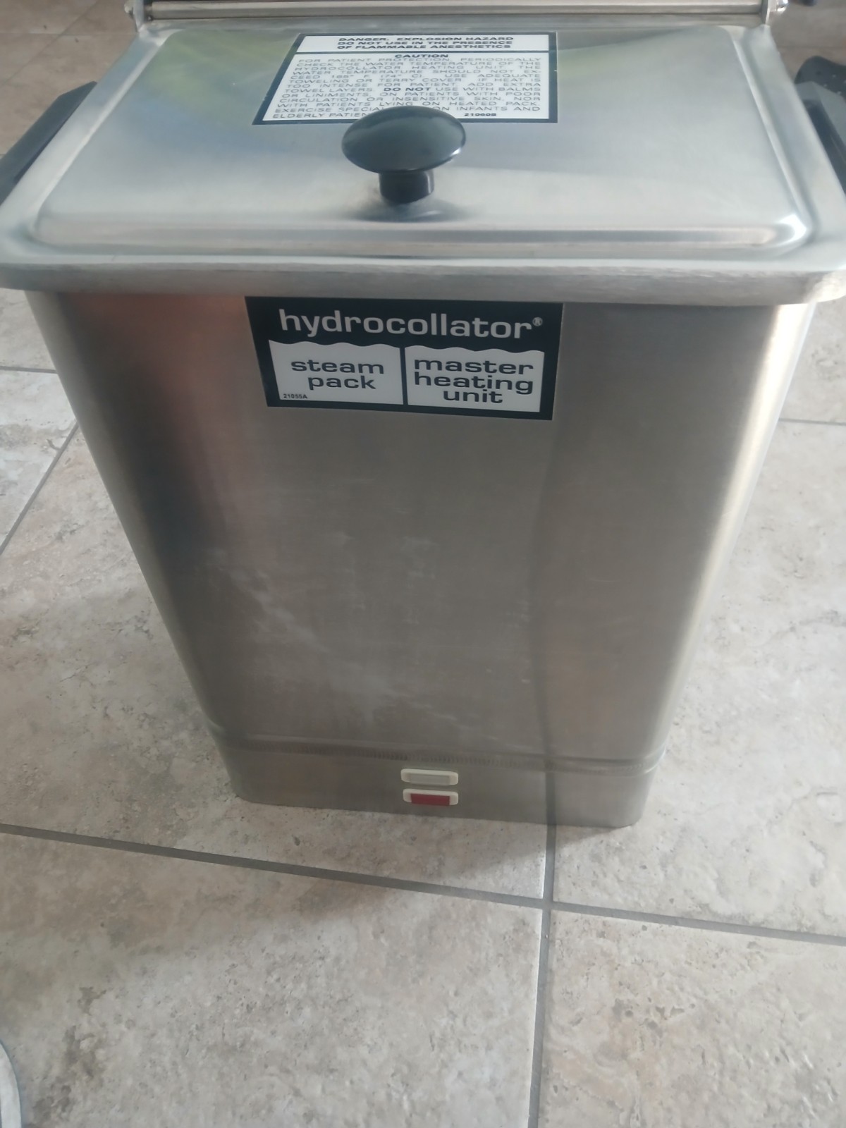 Chattanooga E-1 Hydrocollator Stationary Heating Unit