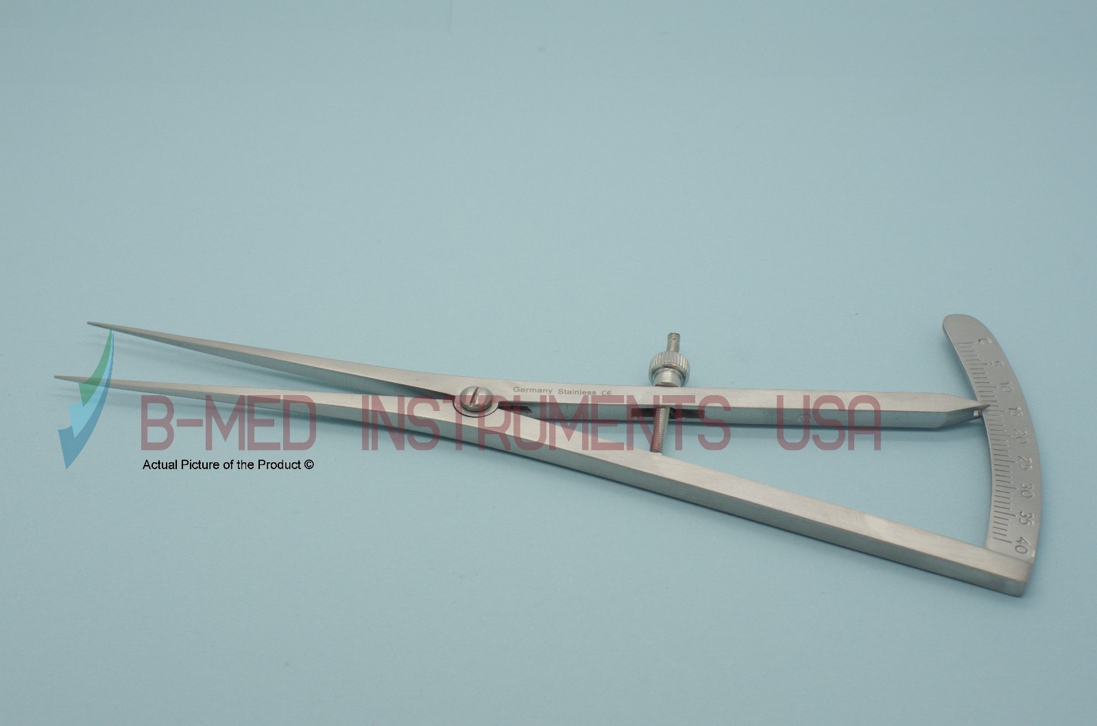 OR Grade Castroviejo Caliper 0-40MM Straight 6.75″ Long Dental Instruments