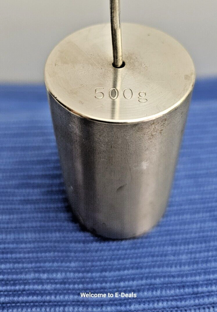 Calibration Weight Double Hooked Weight Stainless Steel 500 grams