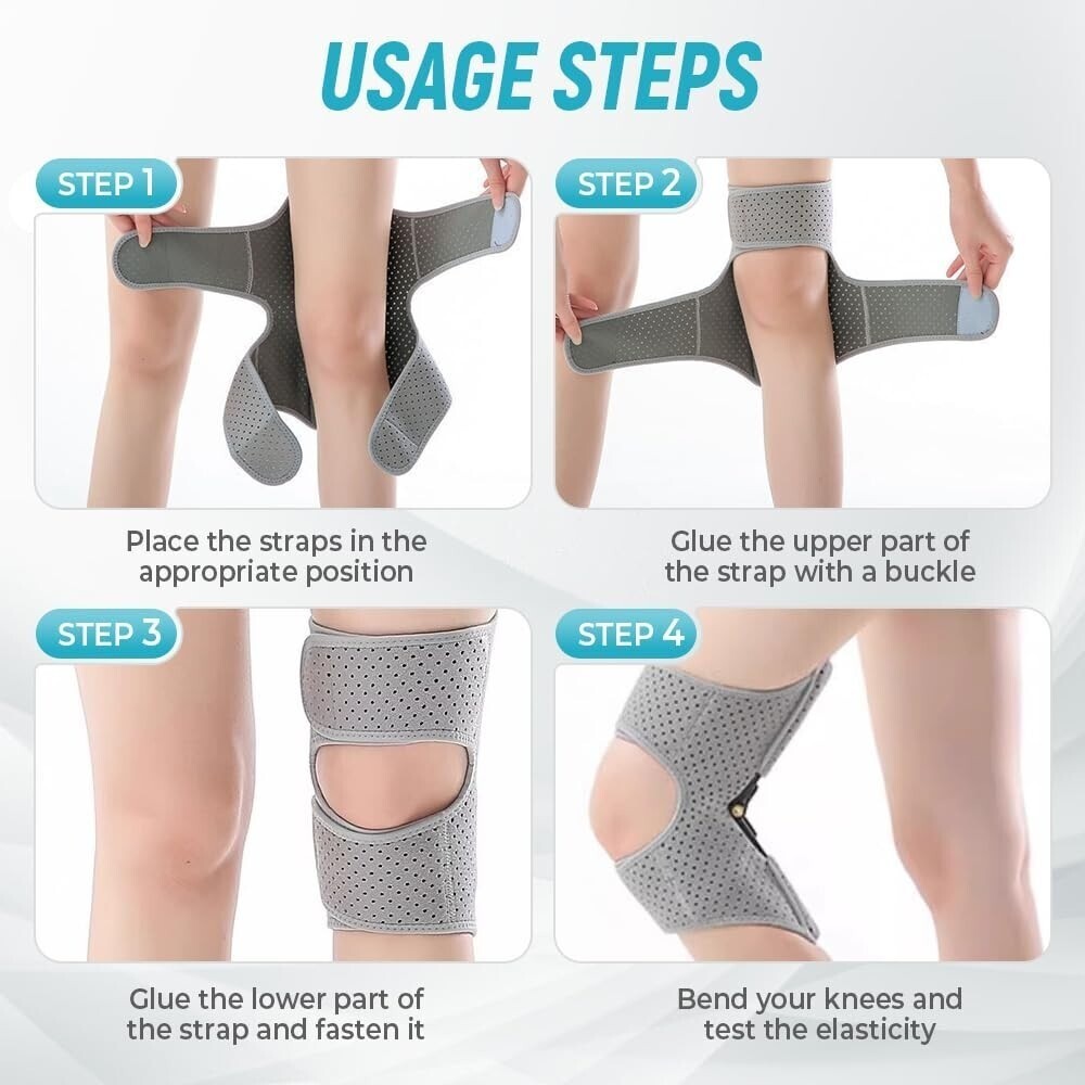 Knee Assistive DeviceKnee Brace for Pain Relief Walk Support Stabilizer Pad—–