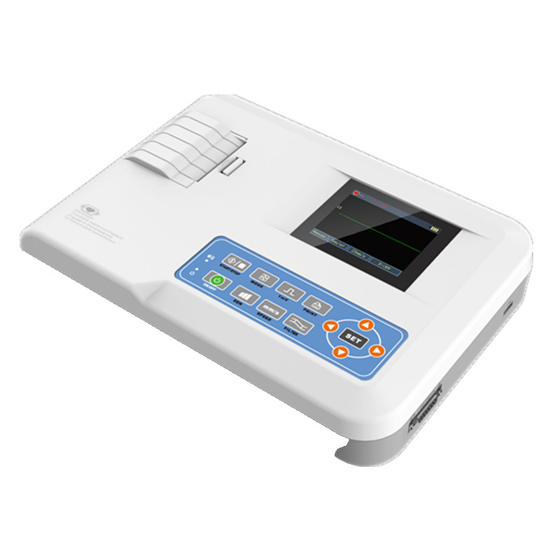 Medical Electrocardiograph – 1-Channel 12-Lead Digital EKG Machine