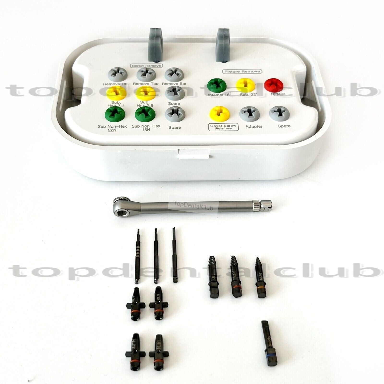 Broken Screw Extractor Remove Dental Pick SOS Kit Only 3Pcs Screw Fits Surgident