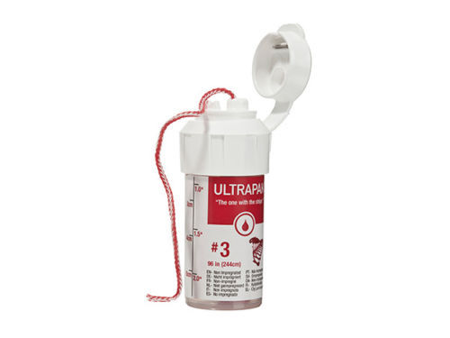 Ultrapak Dental Gingival Retraction Knitted Cord Packing Ultradent Size 3