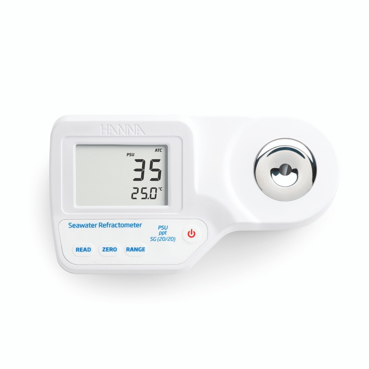 Digital Refractometer for Seawater Analysis (HI96822) – Hanna Instruments