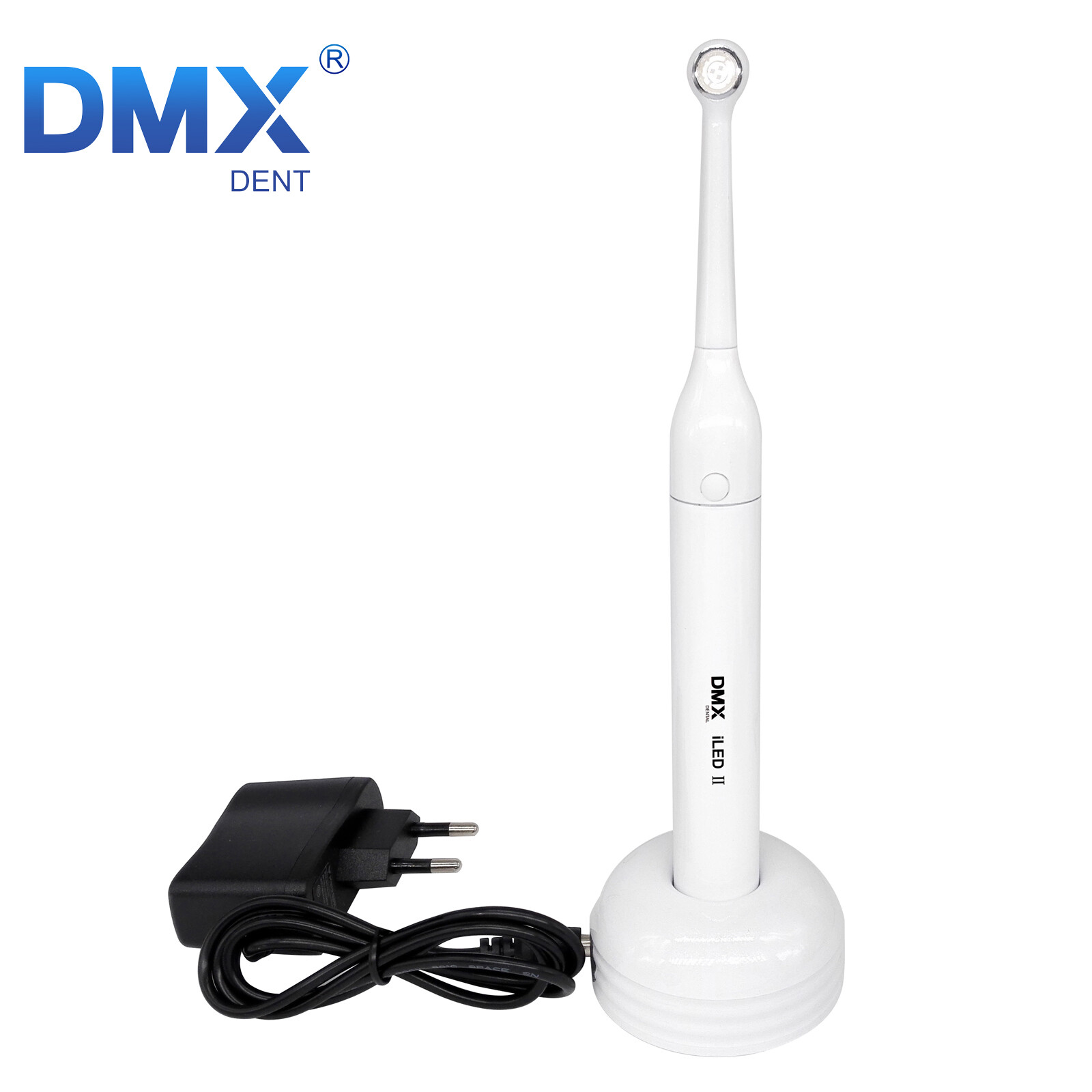 Dental Wireless Cordless 1S LED Cure Curing Light Lamp 2300mW 10W Resin Cure
