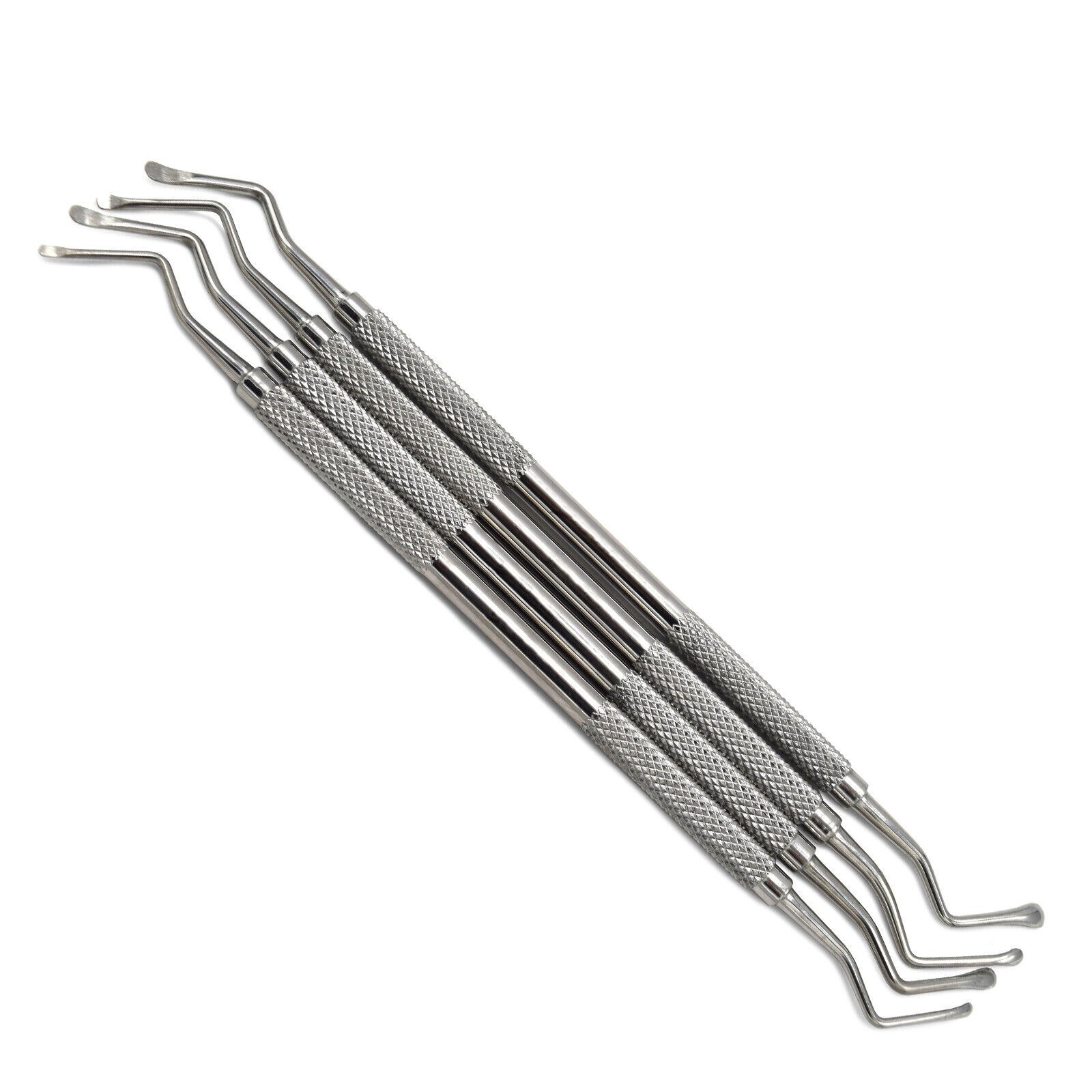 Micro Periodontal Periosteal Oral Surgery Kit Elevators Lucas Curettes Forceps