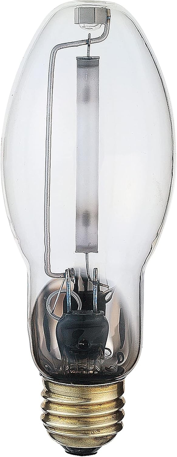 Satco S3127 2100K 70-Watt Clear Medium Base ED17 High Pressure Pack,